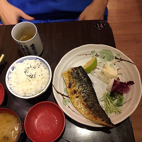 肥鰻屋 鯖魚定食