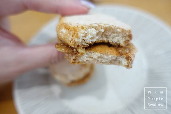 [体验。零食]彰化卦山烧 杏花酥-源自法国的达克瓦兹，低温烘