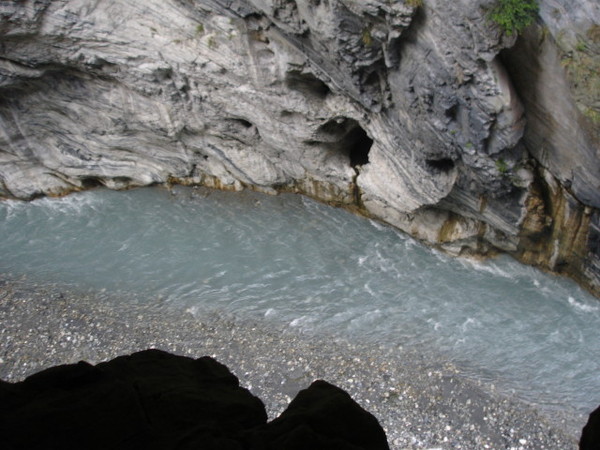 水流很急