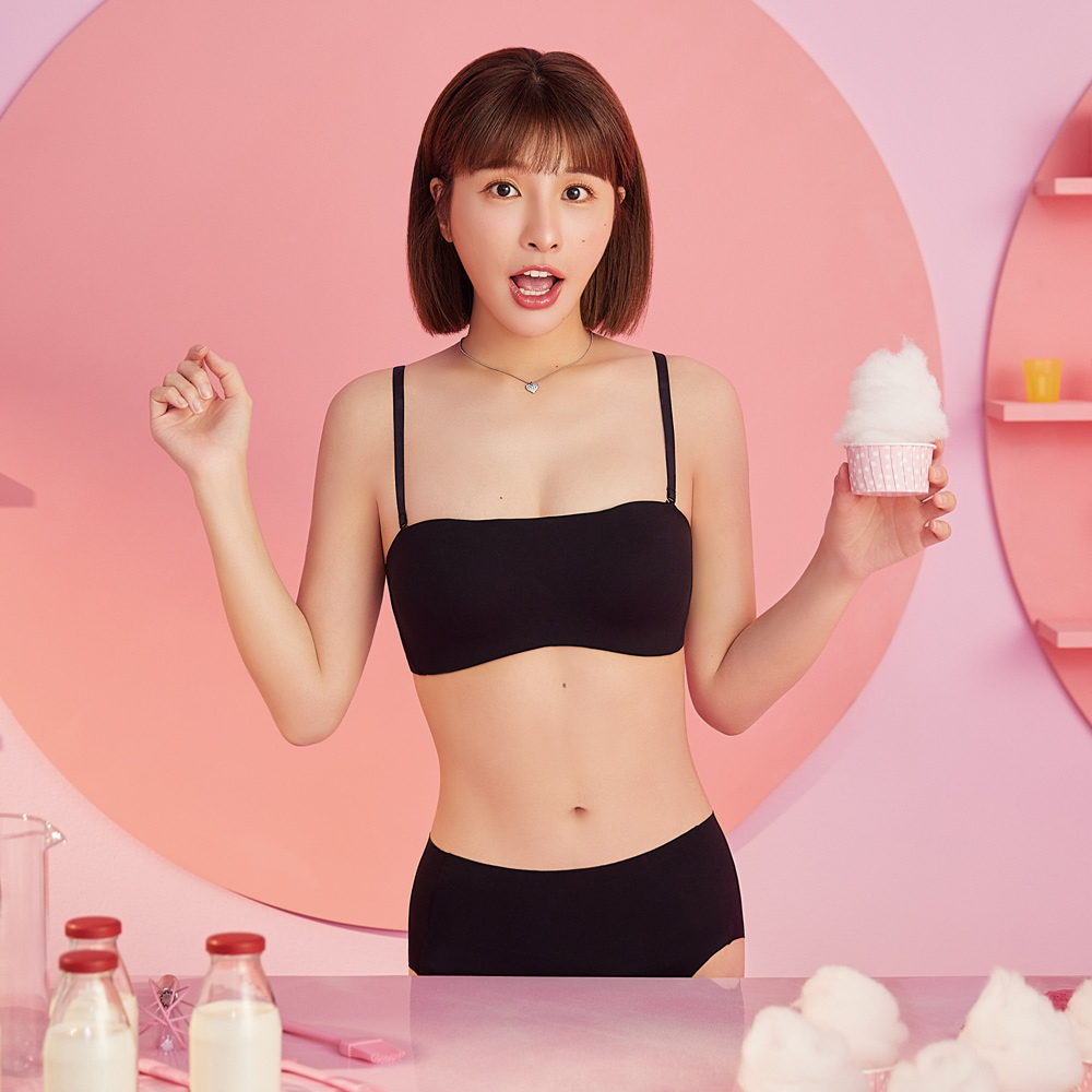 【2024AW】QQ雲 平口抹胸BraTop(黑)-2.jpg