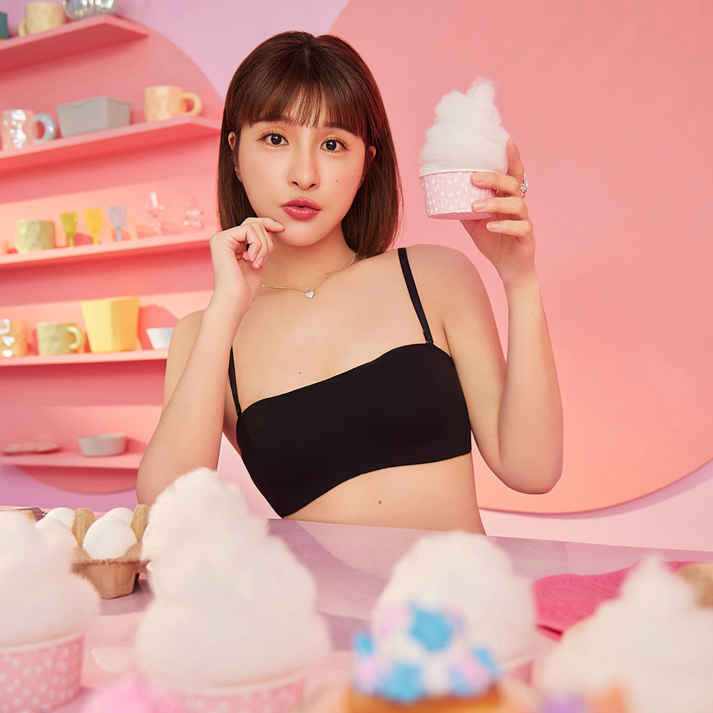 【2024AW】QQ雲 平口抹胸BraTop(黑)-4.jpg