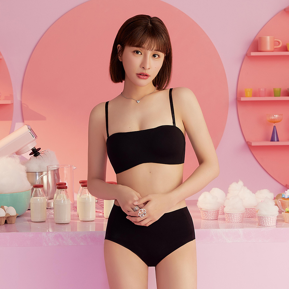 【2024AW】QQ雲 平口抹胸BraTop(黑)-5.jpg