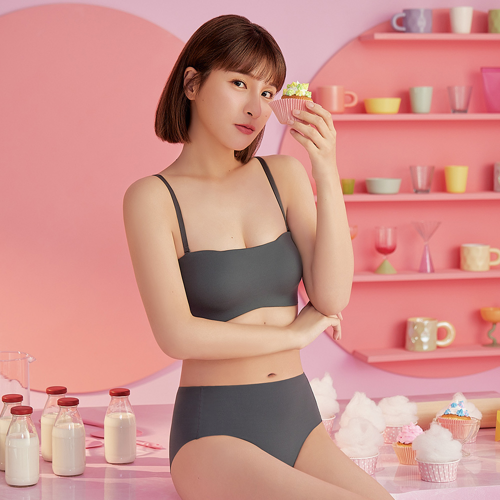 【2024AW】QQ雲 平口抹胸BraTop(鐵石灰)-4.jpg