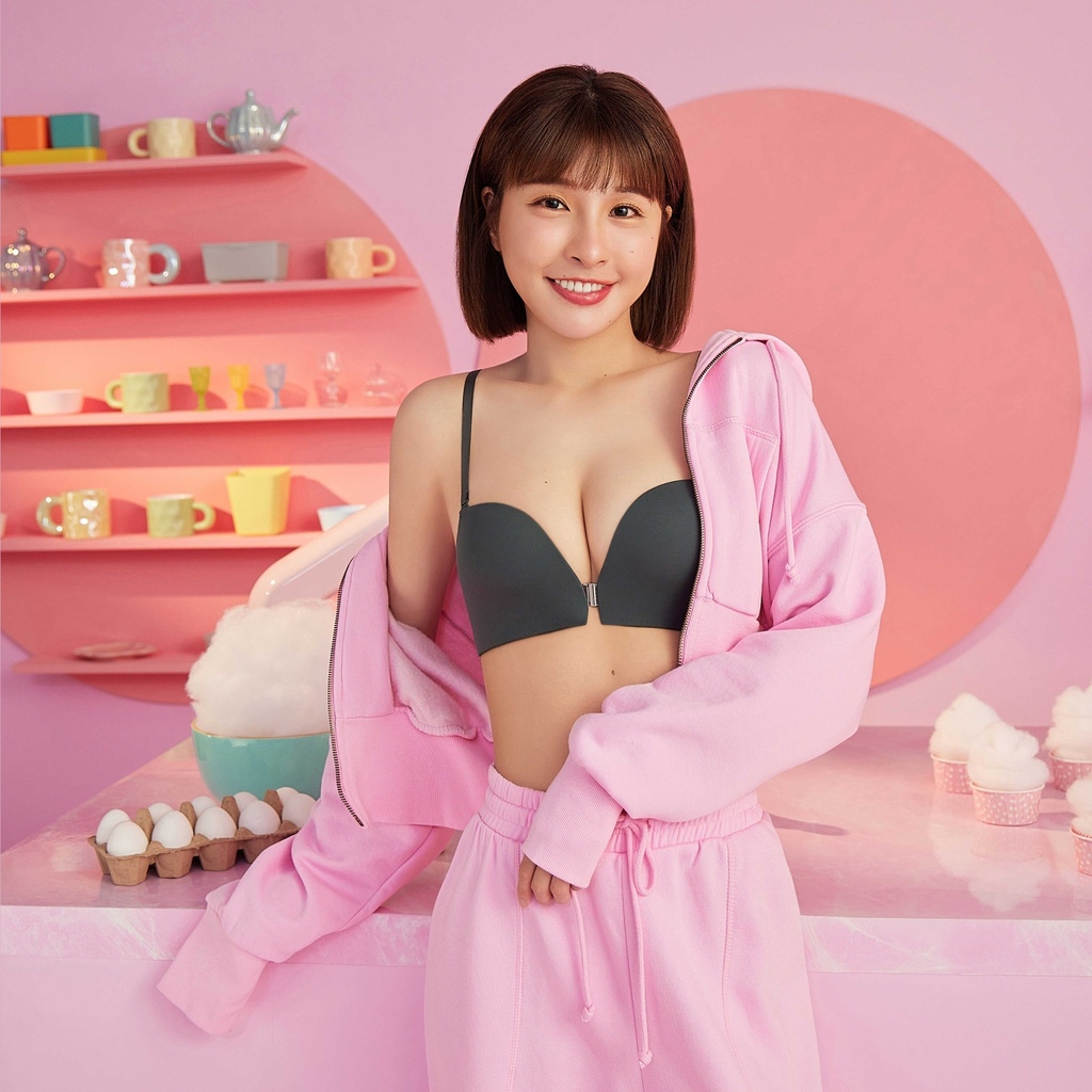 【2024AW】QQ雲 無鋼圈紓壓無痕前扣內衣(鐵石灰)-5.jpg