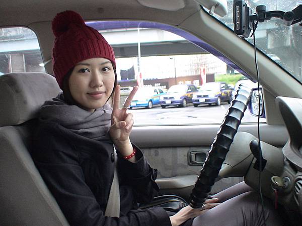 慶賀蔣小姐 完成March 大直道路駕駛