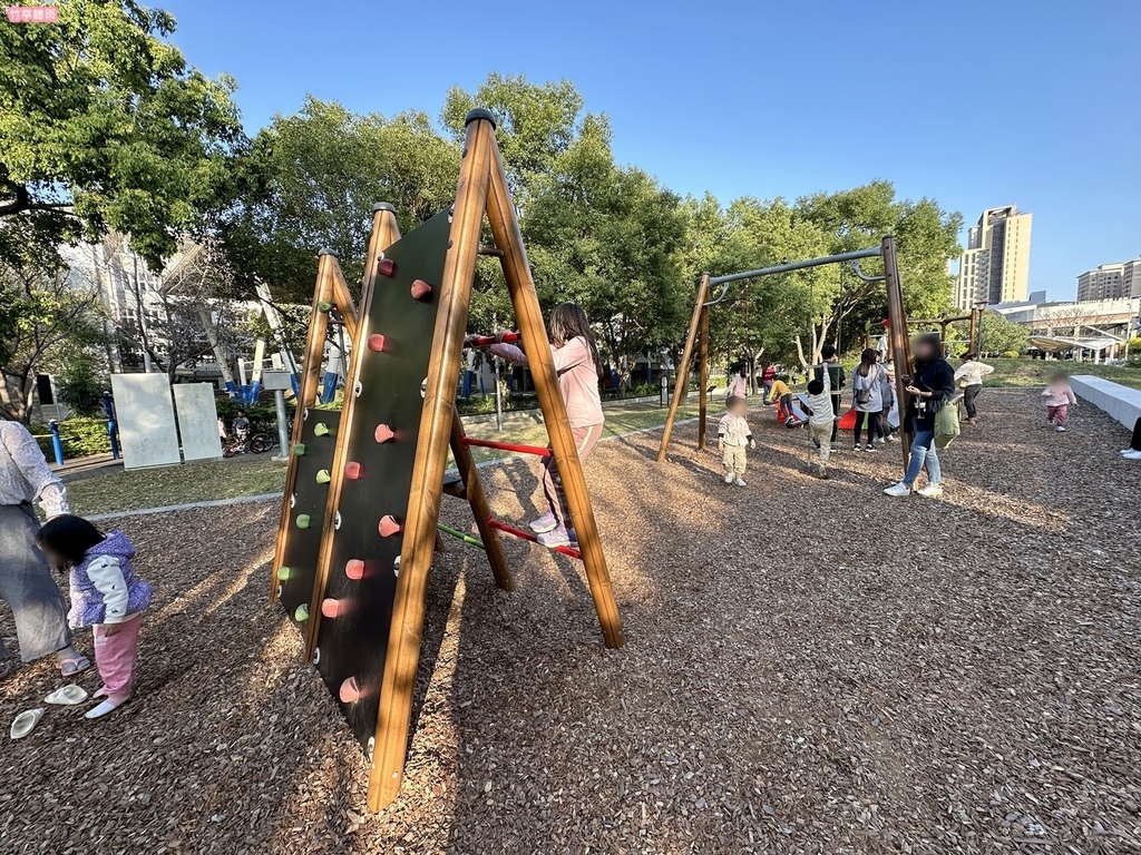 【新竹親子公園】竹北高鐵公二 藤蔓冒險遊戲場 滑軌、冒險攀爬