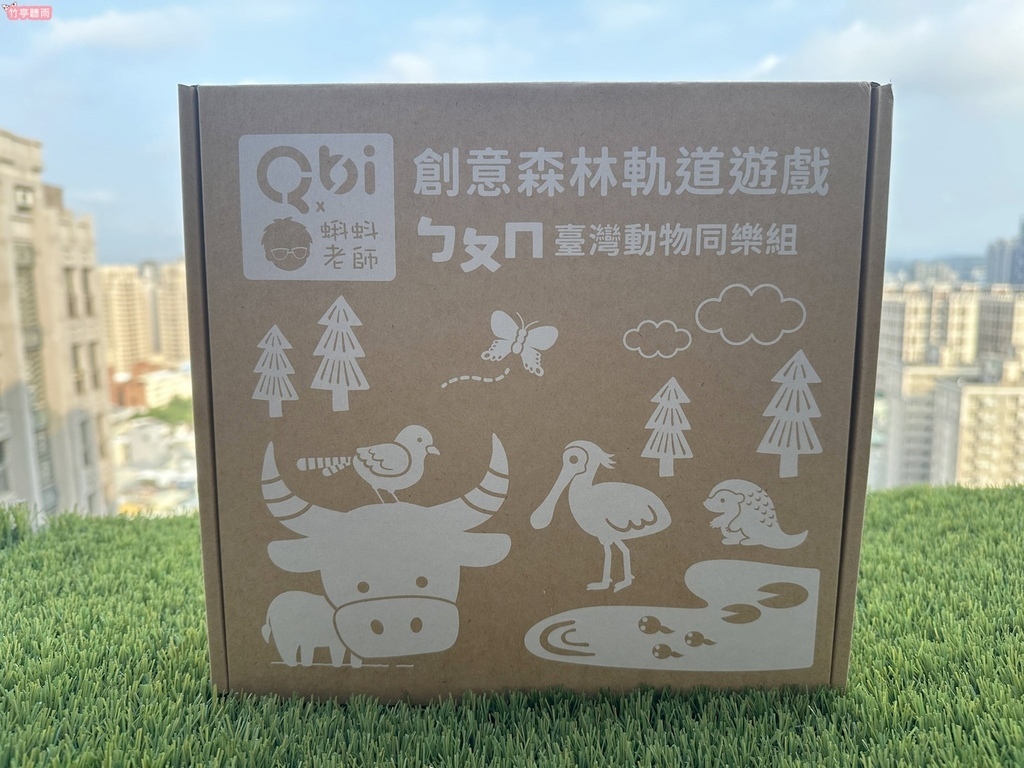 【積木推薦】老少咸宜的Qbi x 蝌蚪老師 創意森林軌道遊戲