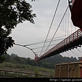 竹崎車棧渡假村前方親水公園吊橋