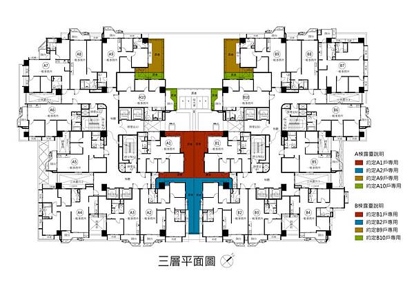 桃園青埔高鐵最新潛銷-實德璞園的家 3f格局圖.jpg