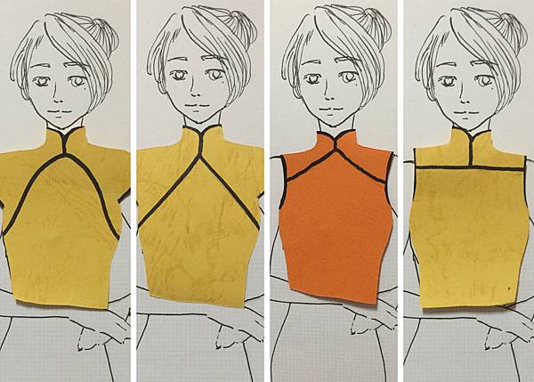 祺袍的種大襟款式 小鮮肉的旗 祺 袍大小事 痞客邦