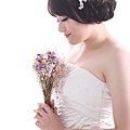 Charlene。白紗造型