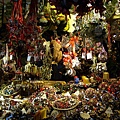 Marien廣場的市集都是傳統聖誕飾品