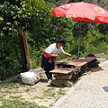 壯族村寨中的商販