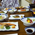箱根溫泉旅館的晚餐