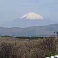 從纜車眺望富士山