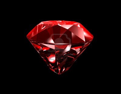 5734376-3d-illustration-looks-red-ruby-on-black-background