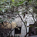 在宏村外過夜的民宿--樹人堂,從房門外往中庭看的樣子.JPG