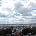 從聖心堂上往巴黎市鳥瞰
