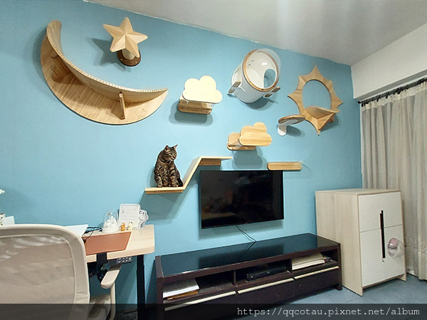 【壁掛式貓跳台】動物緣MY ZOO~造型壁掛式貓跳台&貓牆空