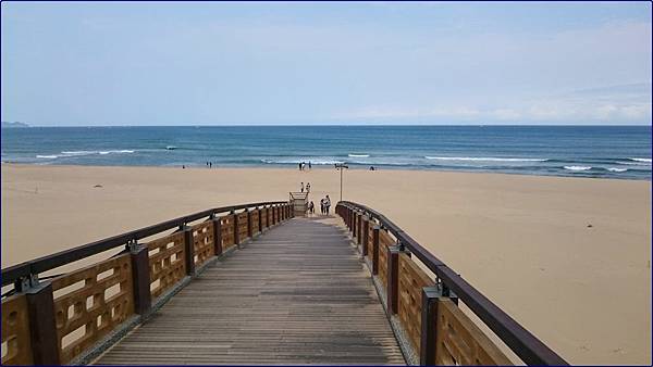 春天的福隆海水浴場 春天的福隆海水浴場