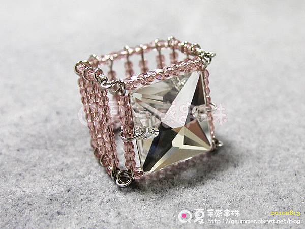 ♥081♥ Wired Square Ring