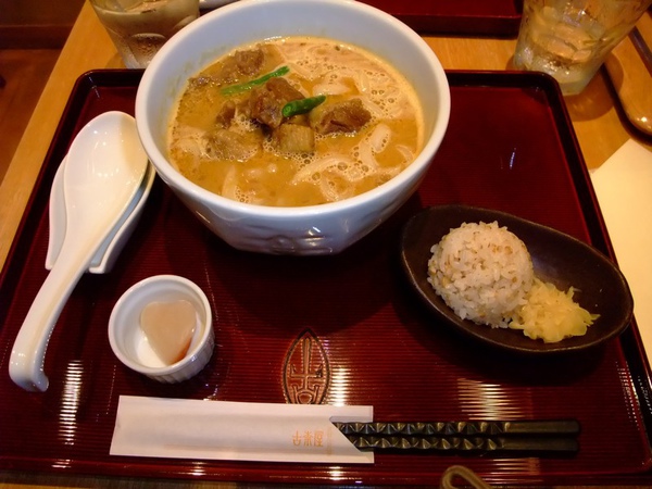 古奈屋 牛肉咖哩烏龍麵