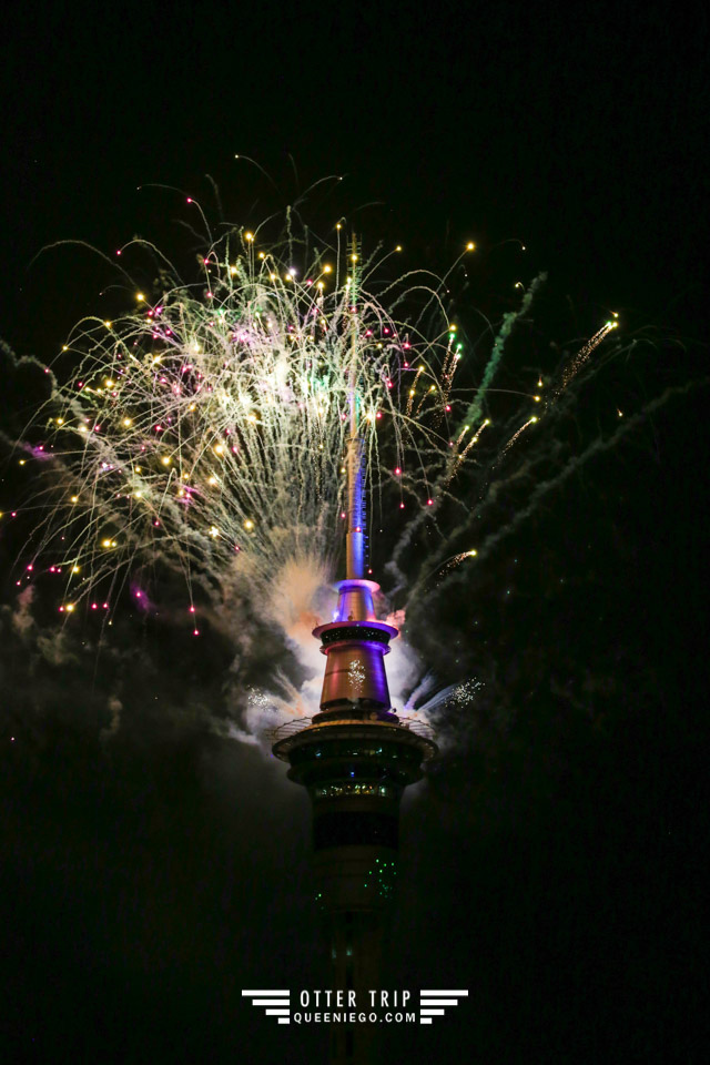 紐西蘭奧克蘭跨年旅遊 全球最早跨年城市 拍攝Sky Tower跨年煙火