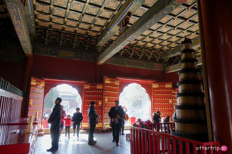 北京景點推薦 雍和宮 四爺雍正的故居也是藏傳佛教格魯派寺廟