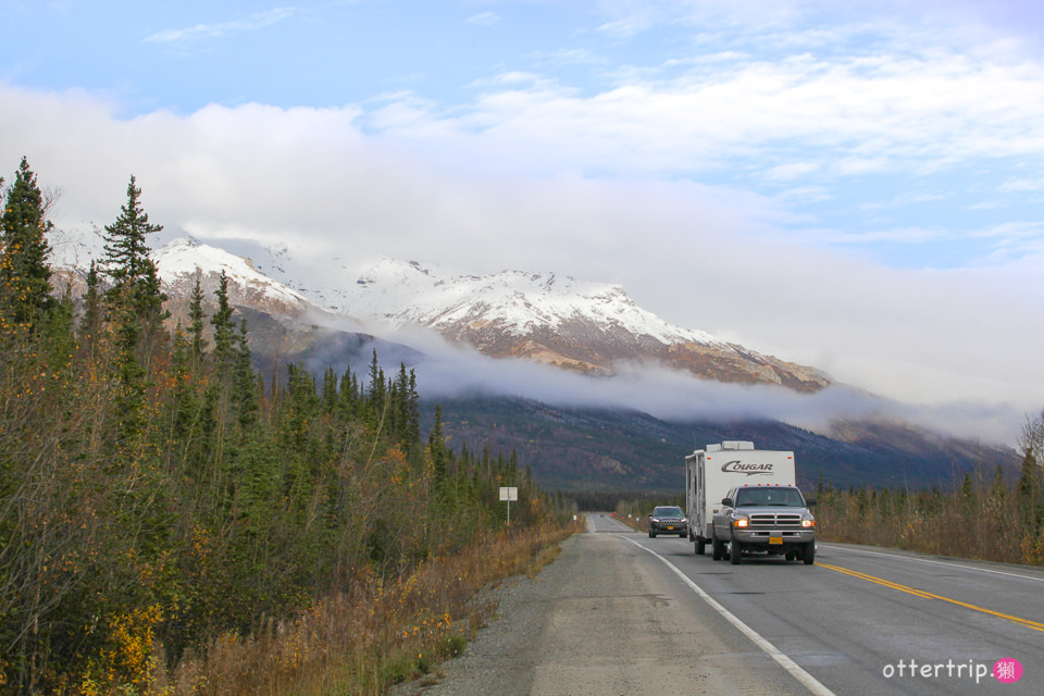 阿拉斯加旅遊 Fairbanks前往Talkeetna的路上風光