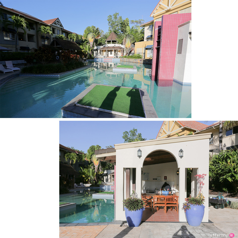 澳洲凱恩斯住宿推薦  The Lakes Cairns Resort 澳洲人的度假社區，泳池非常大