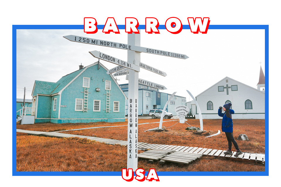 美國阿拉斯加 | 在北美洲最北城市Barrow感受極北風情，在Osaka吃碗天婦羅烏龍麵