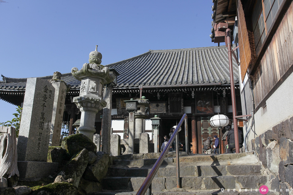 「日本關西奈良」世界遺產東大寺，可以看奈良市景的二月堂