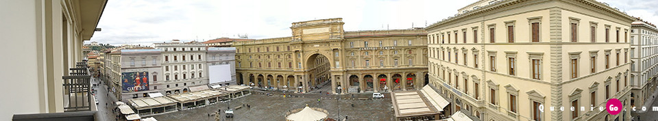 ［義大利佛羅倫斯飯店住宿］Rocco Forte Hotel Savoy左看共和廣場，右看聖母百花大教堂