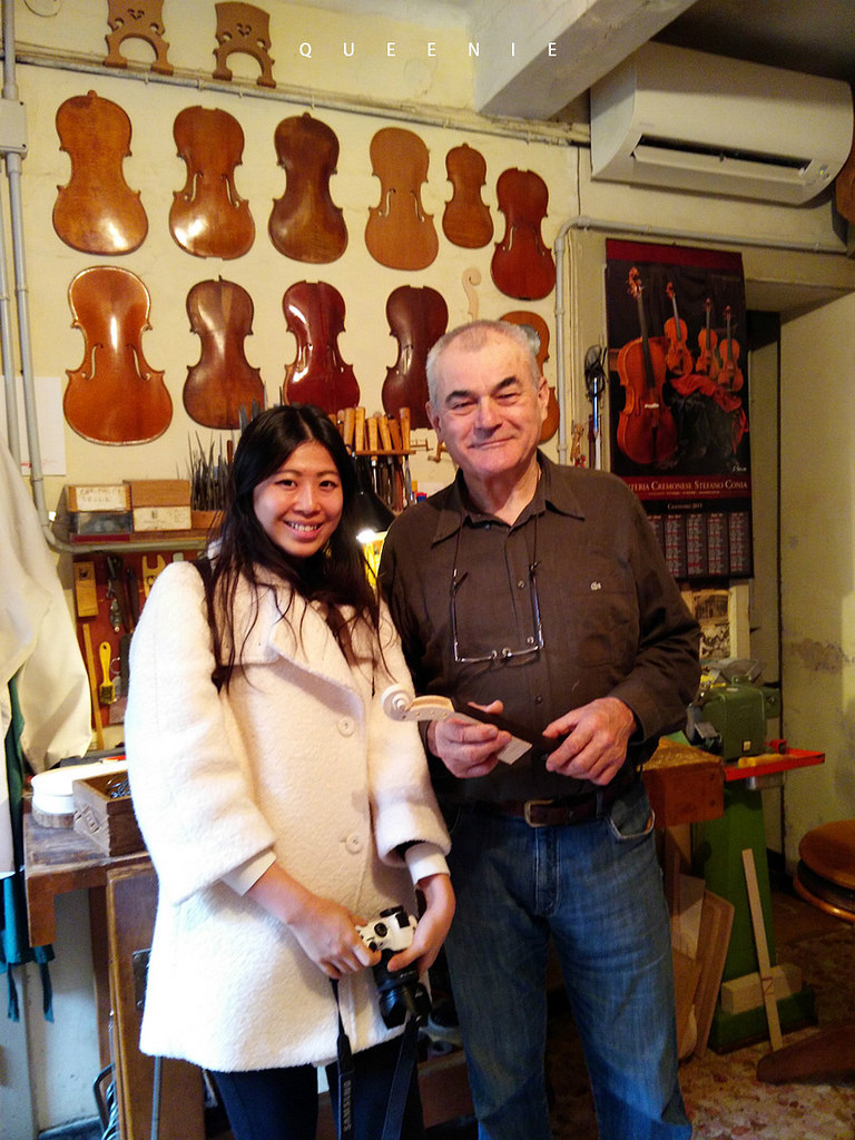 「義大利克雷蒙纳」琴繫克雷蒙纳～探訪製作小提琴的大師Conia工作室