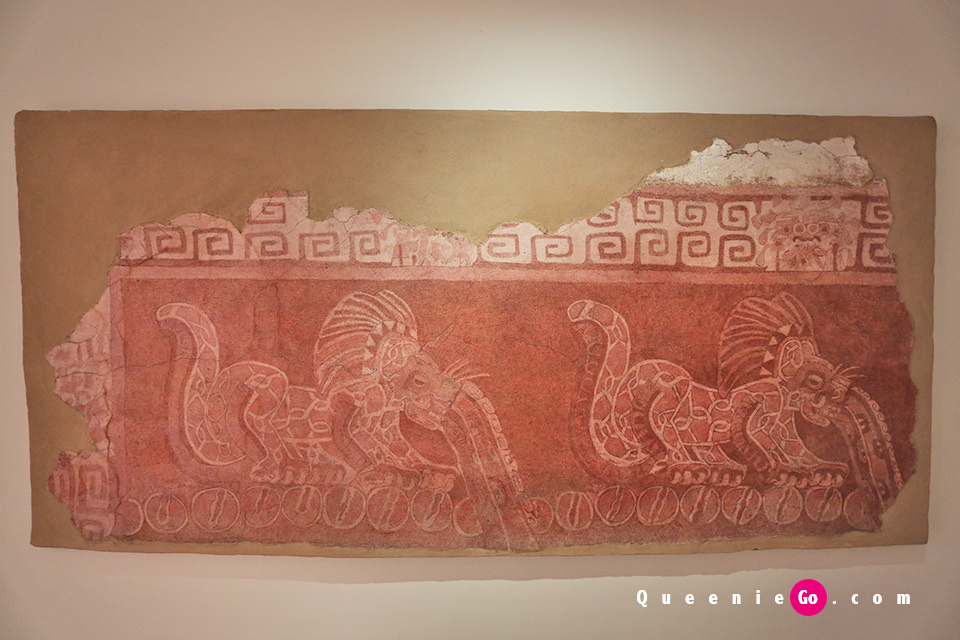 「墨西哥特奧蒂瓦坎」收藏日月金字塔珍貴壁畫的Museum Murals Teotihuacanos