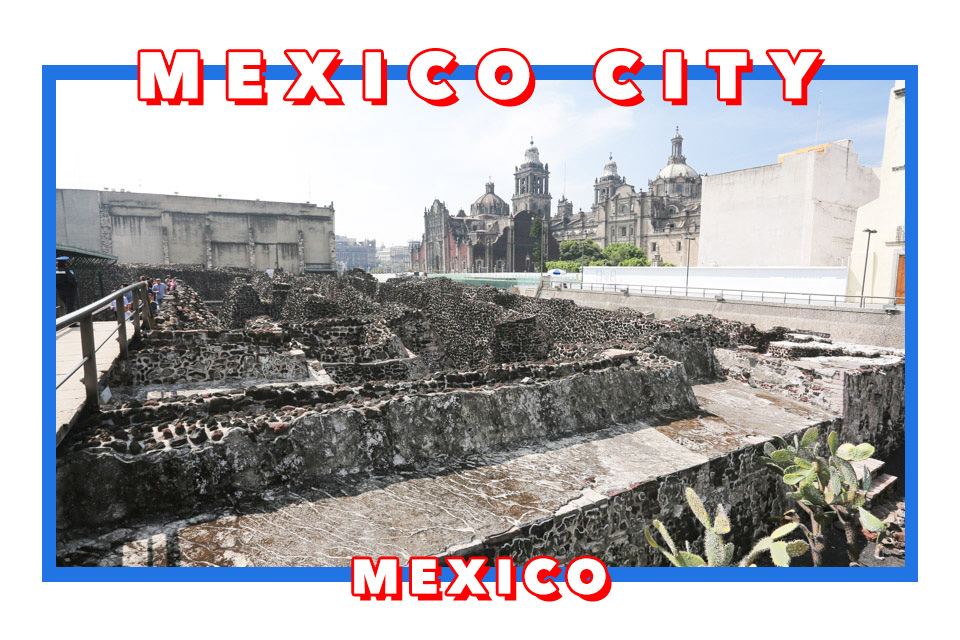 墨西哥城景點 墨西哥城教堂%2F墨西哥大神廟Templo Mayor～阿茲特克的宇宙中心