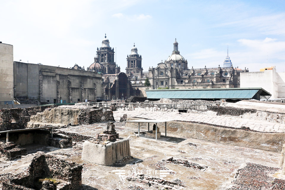 墨西哥城景點 墨西哥城教堂/墨西哥大神廟Templo Mayor～阿茲特克的宇宙中心