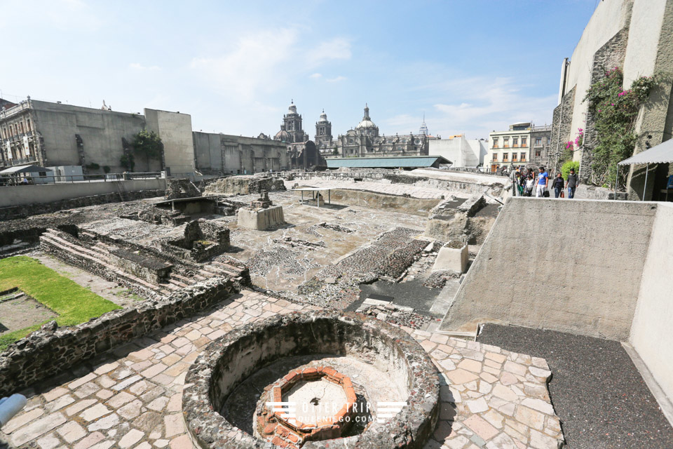 墨西哥城景點 墨西哥城教堂/墨西哥大神廟Templo Mayor～阿茲特克的宇宙中心