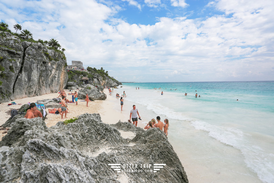 墨西哥圖盧姆 加勒比海的馬雅遺址Tulum Archaeological Site 猶加敦半島景點