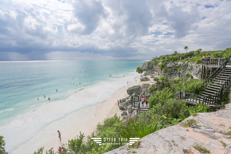 墨西哥圖盧姆 加勒比海的馬雅遺址Tulum Archaeological Site 猶加敦半島景點