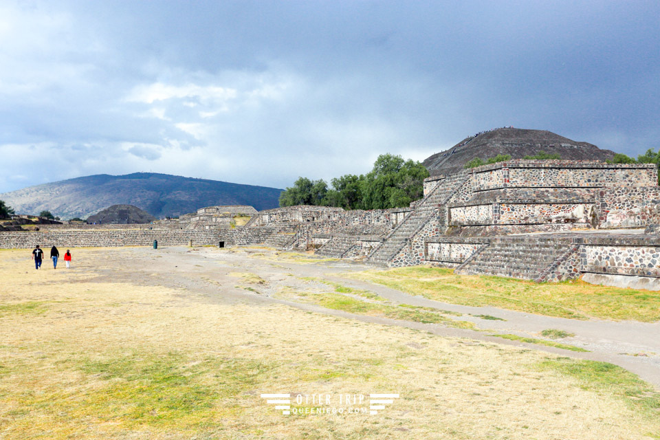 墨西哥城景點 特奧蒂瓦坎Teotihuacan日月金字塔/太陽金字塔、羽蛇神廟、Museo del Sitio