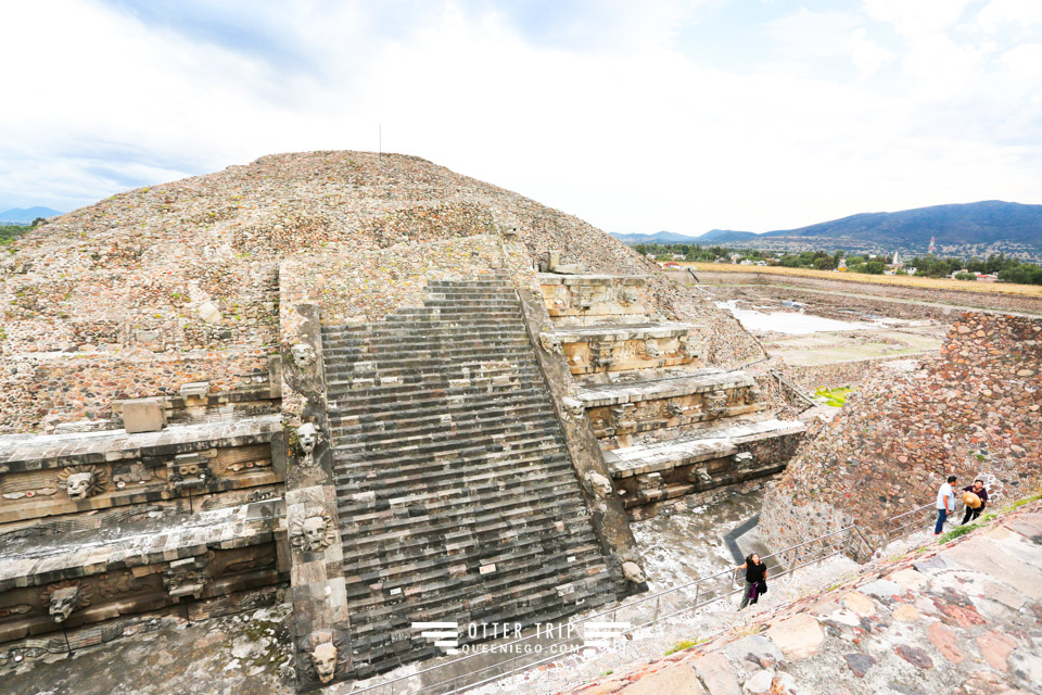 墨西哥城景點 特奧蒂瓦坎Teotihuacan日月金字塔/太陽金字塔、羽蛇神廟、Museo del Sitio