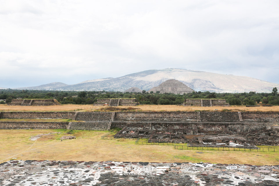 墨西哥城景點 特奧蒂瓦坎Teotihuacan日月金字塔/太陽金字塔、羽蛇神廟、Museo del Sitio