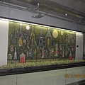 曼谷機場牆面彩繪