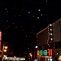 飄雪的北海道天空