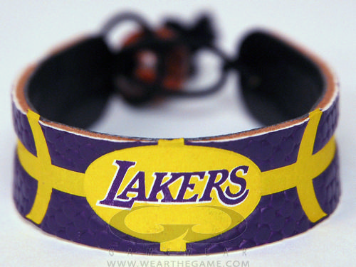 NBA Team Color Basketball Bracelet Los Angeles Lakers-l.jpg