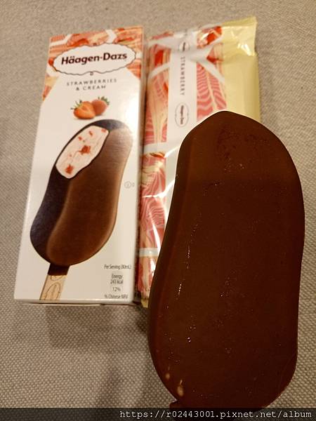 [食記]哈根達斯(Häagen-Dazs)雪糕-草莓冰淇淋雪