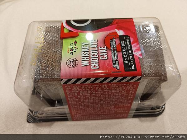 [食記]全聯美食-威士忌巧克力蛋糕