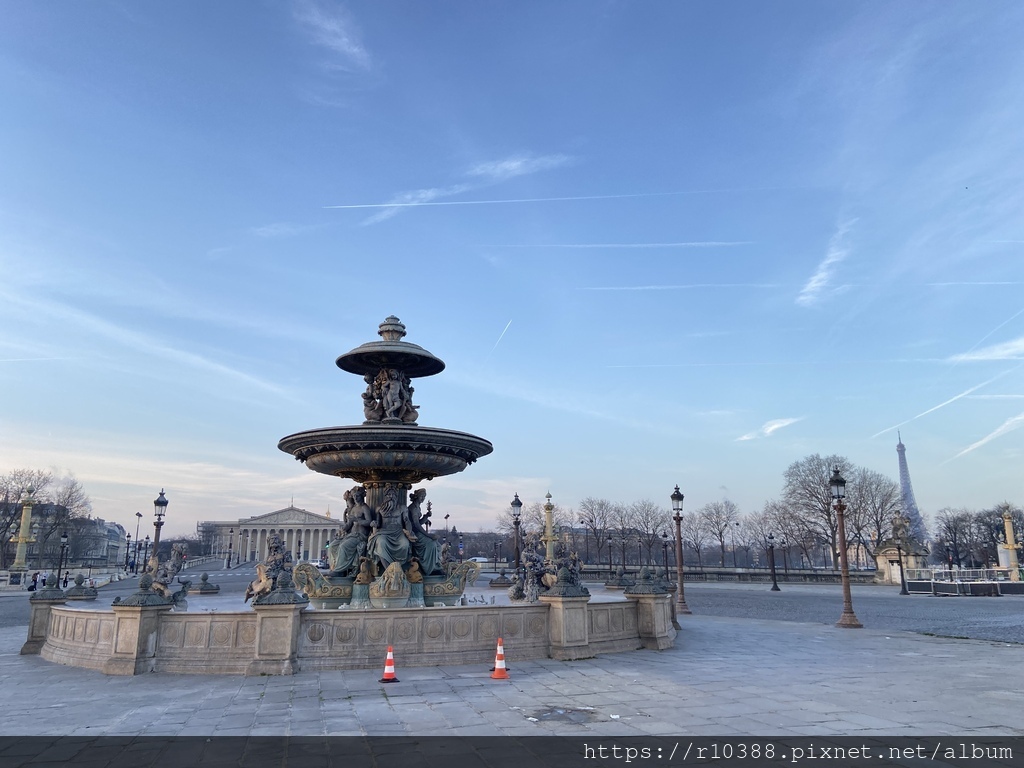 清晨時，在法國巴黎的協和廣場散步 French Paries Place de la Concorde (14).JPG