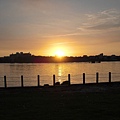 安平運河的夕陽.JPG